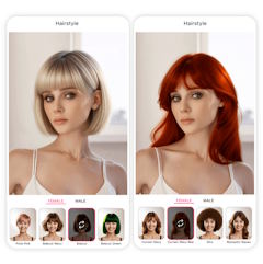 Visualize Hairstyles Before You Commit
